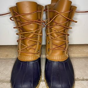 Women's Bean Boots, 8" Size 7, Blue